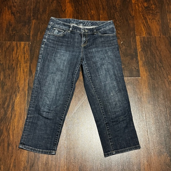 The Limited Denim - The Limited Denim 312 Cropped Capri Pants WoMen's Jeans Just Below the knee 4
